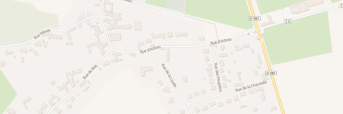 Plan du 14 Rue d’Arbres à Buigny-Saint-Maclou