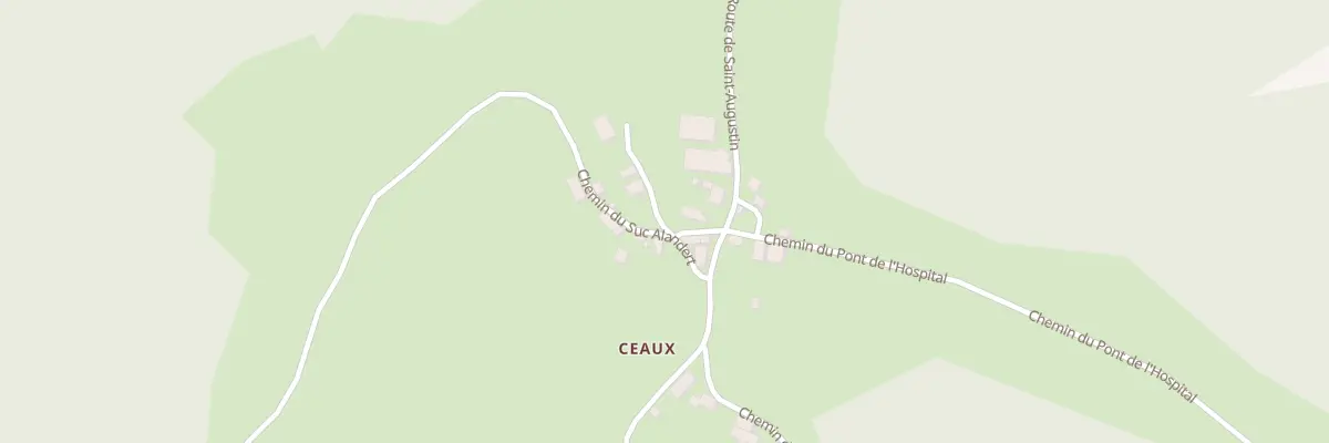 Plan du 5013 Ceaux à Orliac-de-Bar