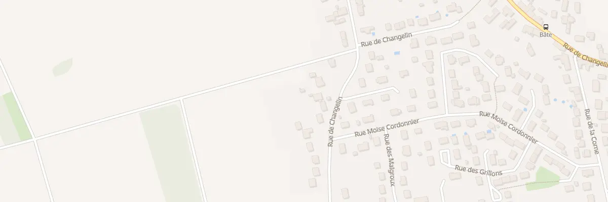 Plan du 106 Rue de Changelin à Ingré