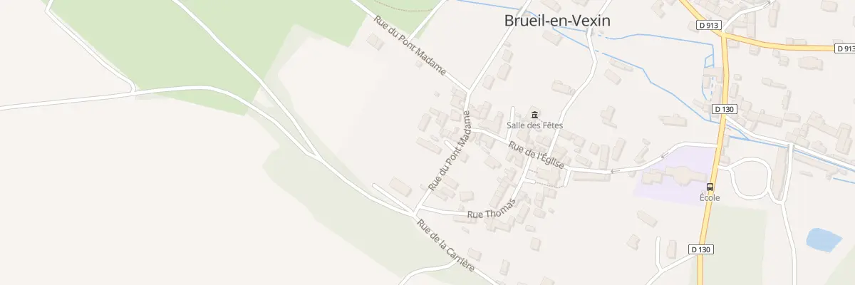Plan du 2 Imp du Pont Madame à Brueil-en-Vexin