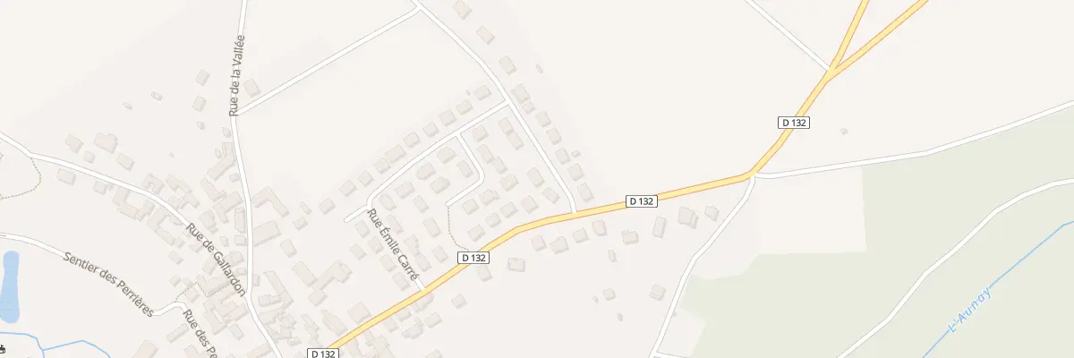 Plan du 1 Rue du Petit Moulin à Aunay-sous-Auneau