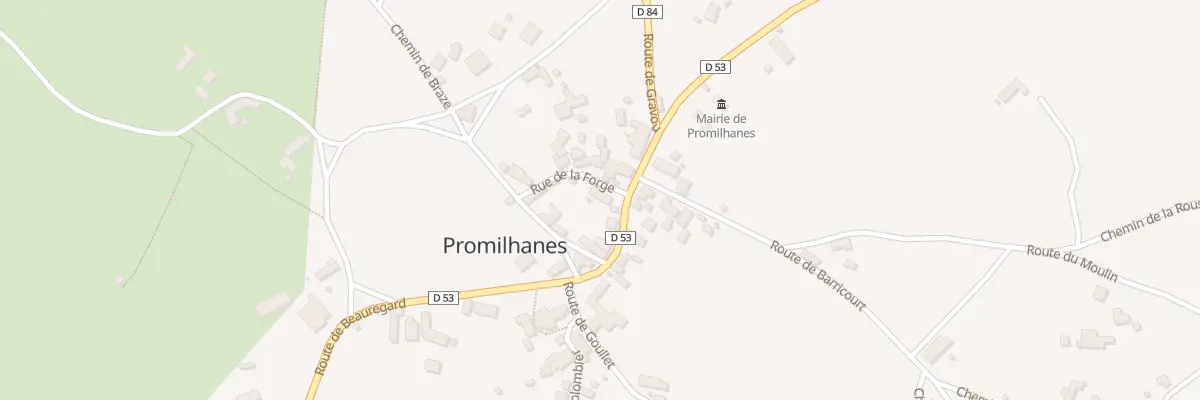Plan du 5078 Promilhanes à Promilhanes