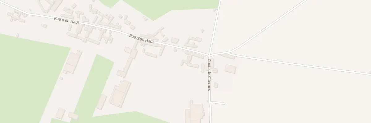 Plan du 42 Rue d’En Haut à Frucourt