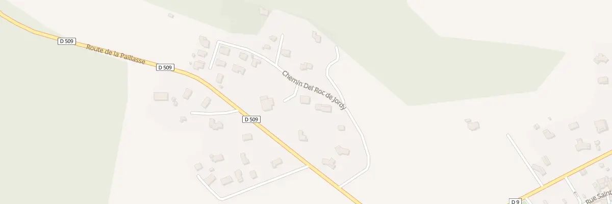 Plan du 3 Che Del Roc de Jordy à Villeneuve-d’Olmes