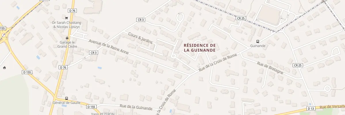 Plan du 11 Rue de la Croix de Rome à Montfort-l’Amaury