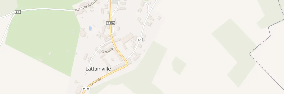 Plan du 6 Rue de Delincourt à Lattainville