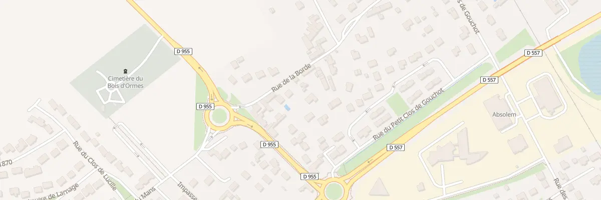 Plan du 6B Rue de la Borde à Ormes