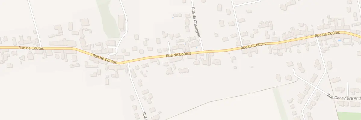 Plan du 87 Rue de Coûtes à Ingré