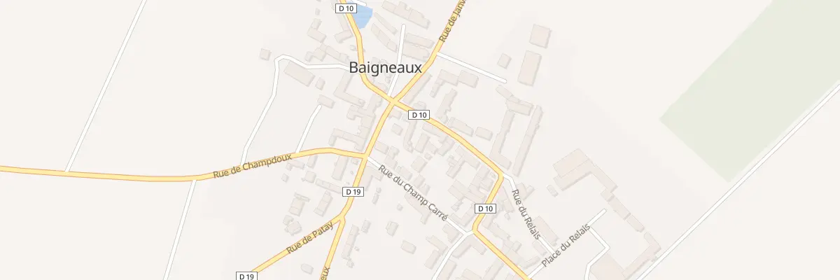 Plan du 50A Gr Grande Rue à Baigneaux