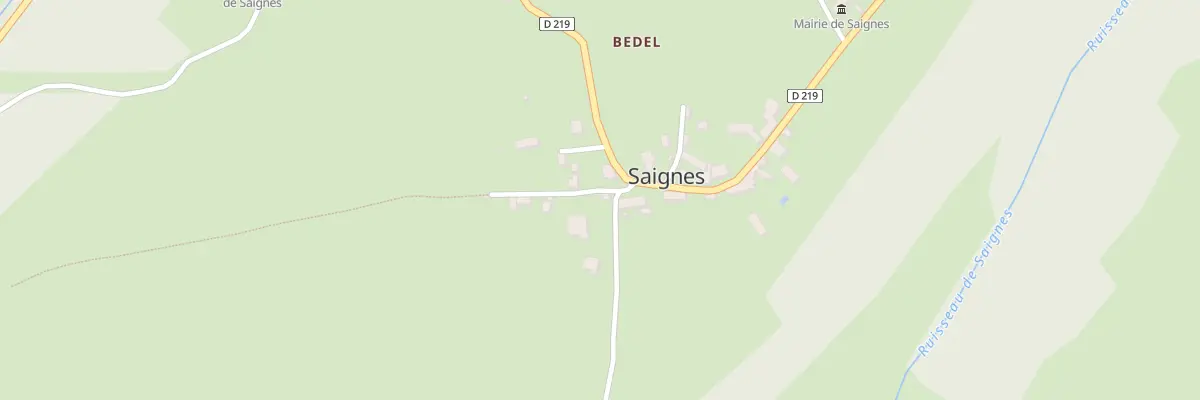Plan du 5017 Saignes à Saignes