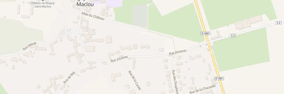 Plan du 19 Rue d’Arbres à Buigny-Saint-Maclou