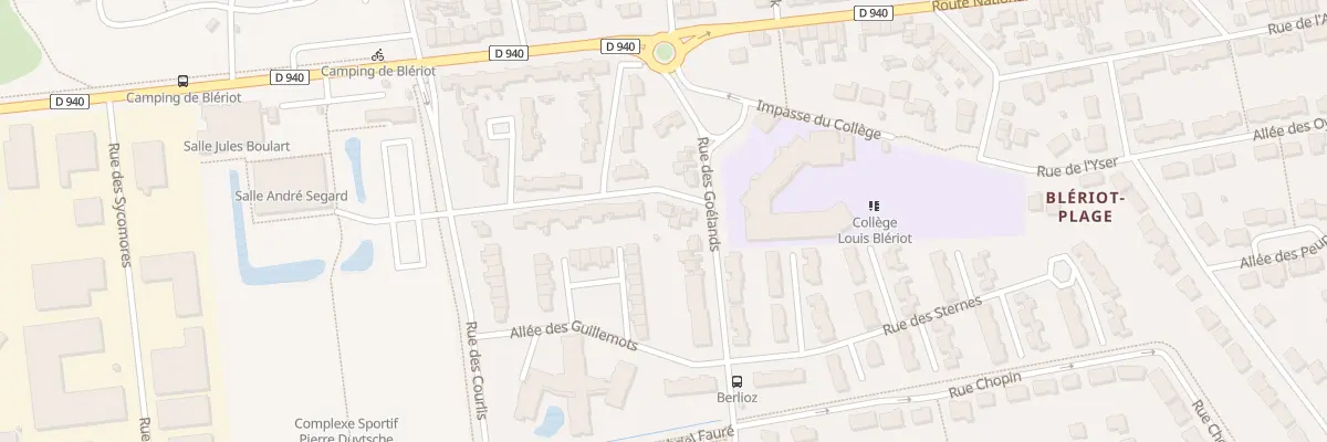 Plan du 3 Rue des Frégates à Sangatte