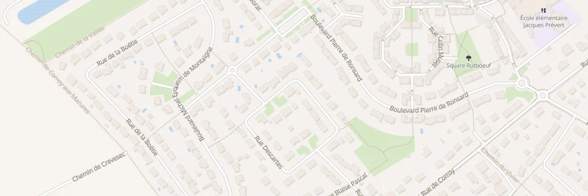Plan du 6 Rue Malherbe à Ormes