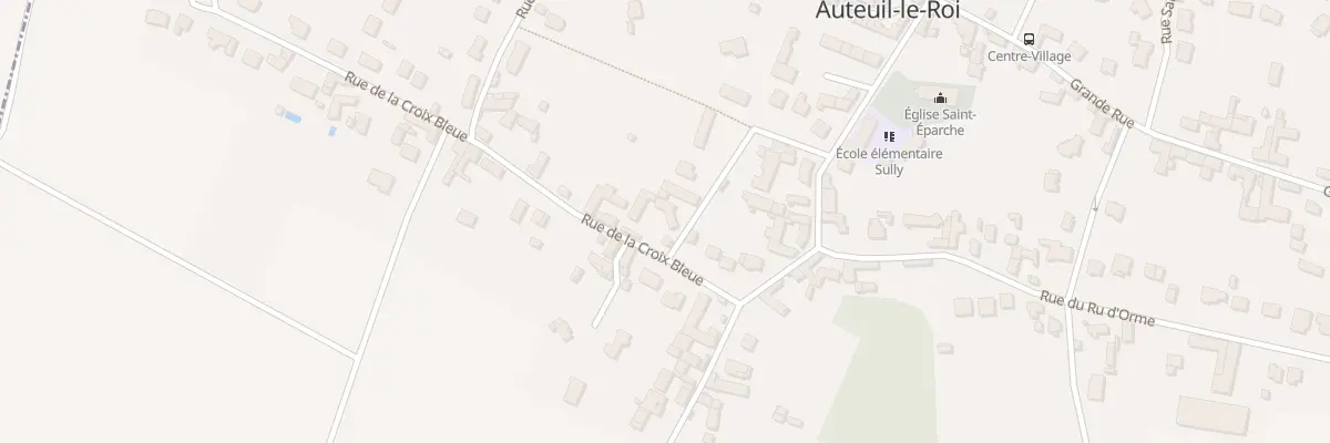 Plan du 1 Rue des Grands Jardins à Auteuil