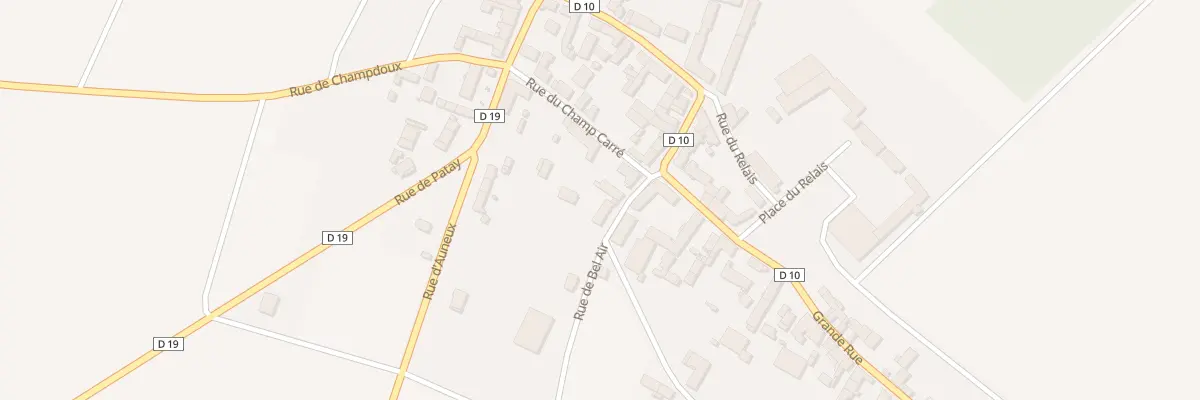 Plan du 3 Rue de Bel Air à Baigneaux