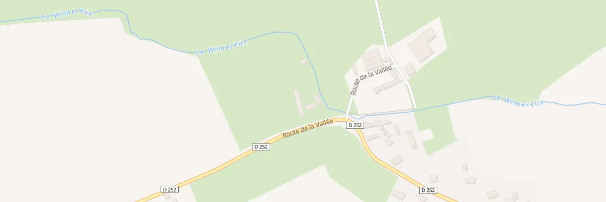Plan du 80 Rte de la Vallee à Colembert