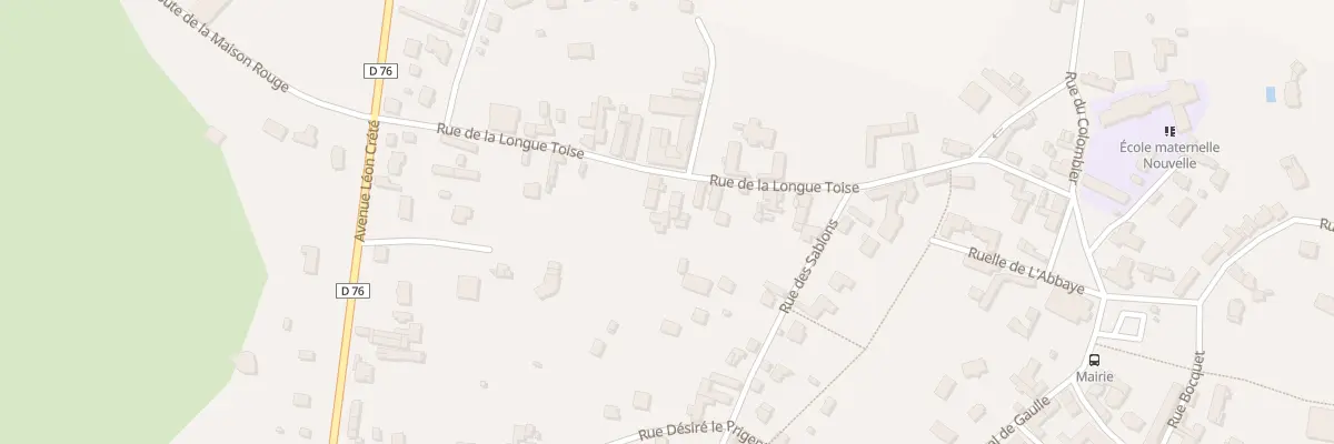 Plan du 19B Rue de la Longue Toise à Méré