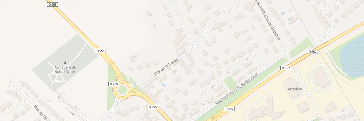 Plan du 12 Rue de la Borde à Ormes