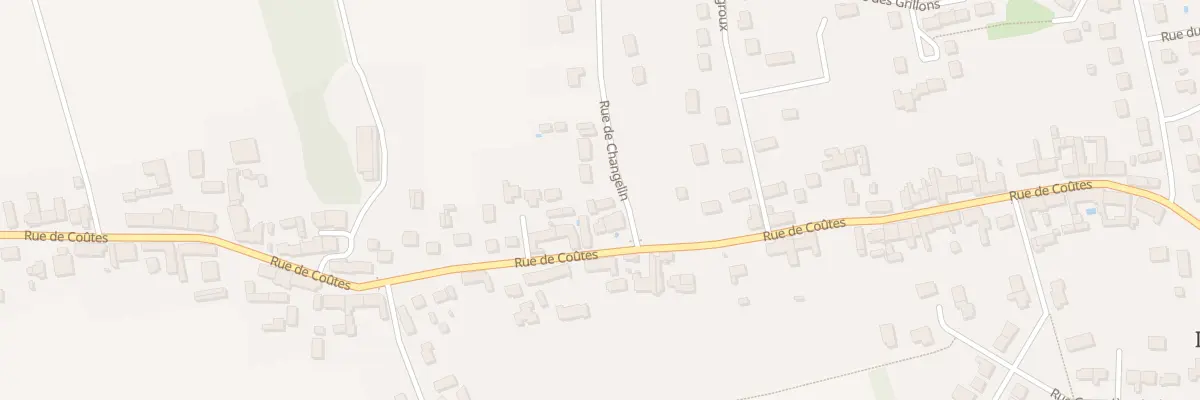 Plan du 134Q Rue de Changelin à Ingré