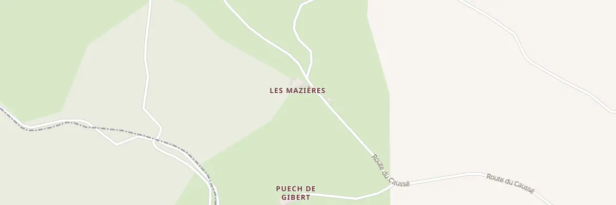 Plan du 5062 Les Mazieres à Saint-Beauzile
