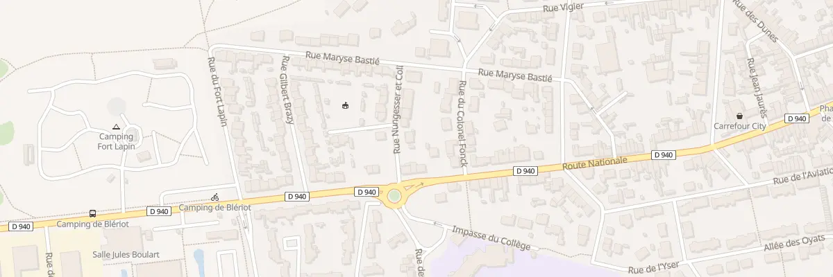 Plan du 4 Rue Nungesser et Coli à Sangatte
