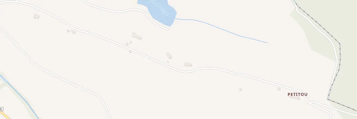 Plan du 16C La Berniere et Pouriol à Sainte-Camelle