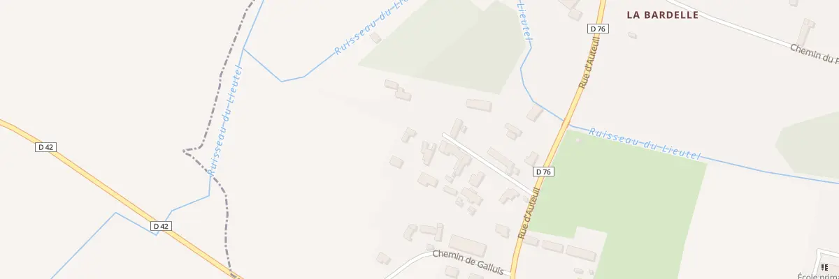 Plan du 3 Che des Couronnes à Vicq