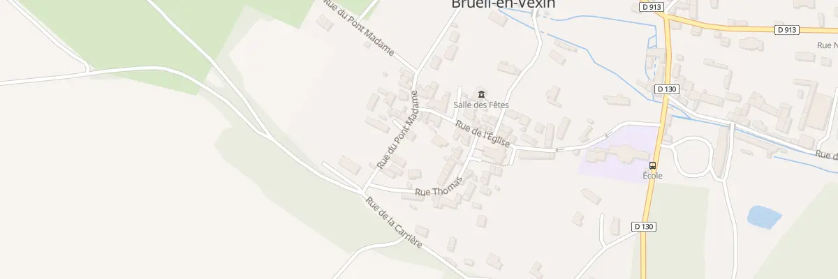 Plan du 19 Rue du Pont Madame à Brueil-en-Vexin