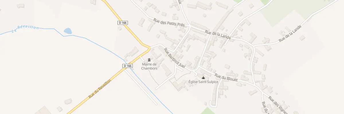 Plan du 2 Rue des Sources à Chambors