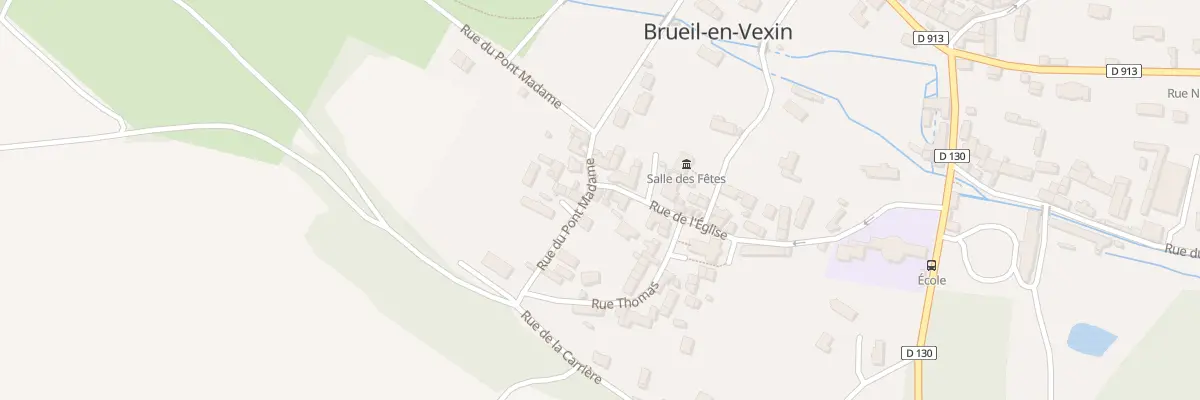 Plan du 5 Rue de l’Eglise à Brueil-en-Vexin