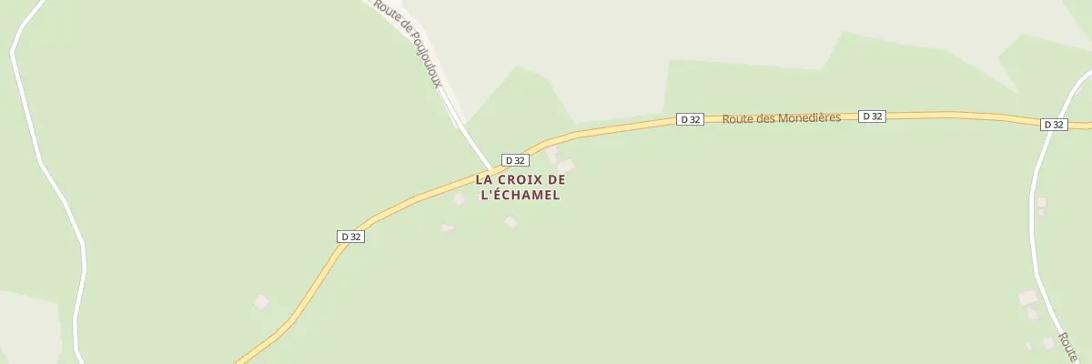 Plan du 5190 L’Echamel à Orliac-de-Bar