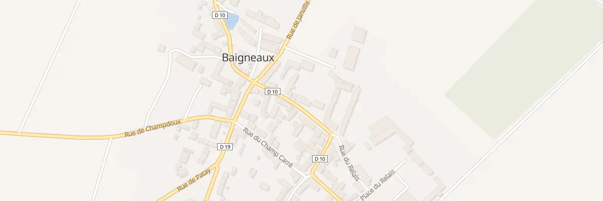 Plan du 37 Gr Grande Rue à Baigneaux
