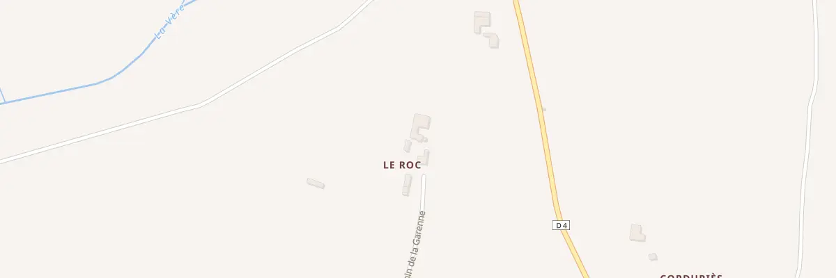 Plan du 805 Che de la Garenne à Castelnau-de-Montmiral