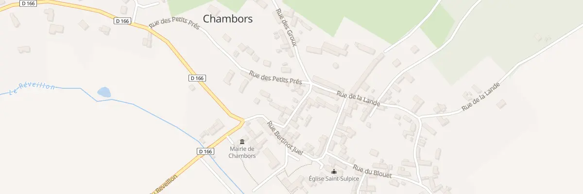 Plan du 3 Rue des Sources à Chambors