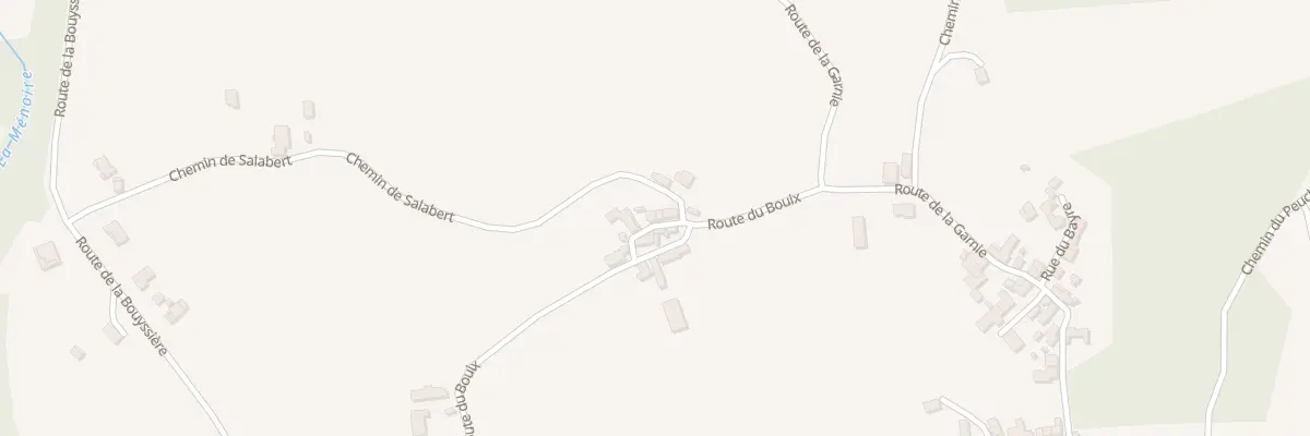 Plan du 61 Pas du Menuisier à Nonards