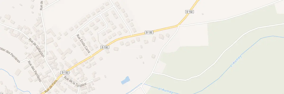 Plan du 38 Rue de Paris à Aunay-sous-Auneau