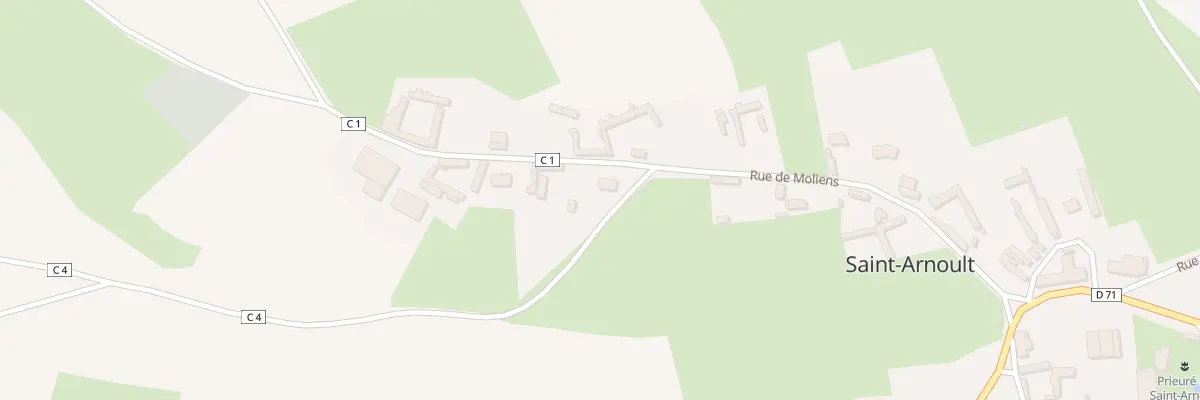 Plan du 15 Rue de Moliens à Saint-Arnoult