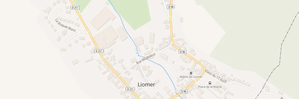 Plan du 12 Rue Bouteleux à Liomer