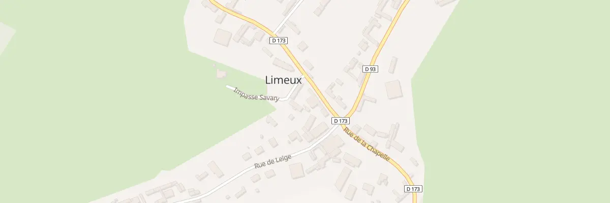 Plan du 1 Pl du General de Gaulle à Limeux