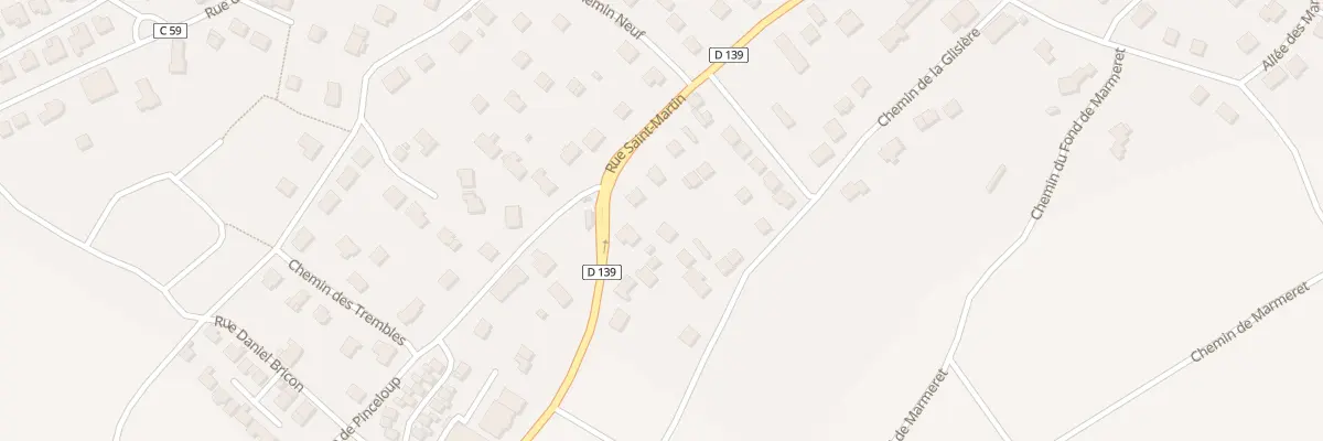 Plan du 55B Rue Saint Martin à Épône