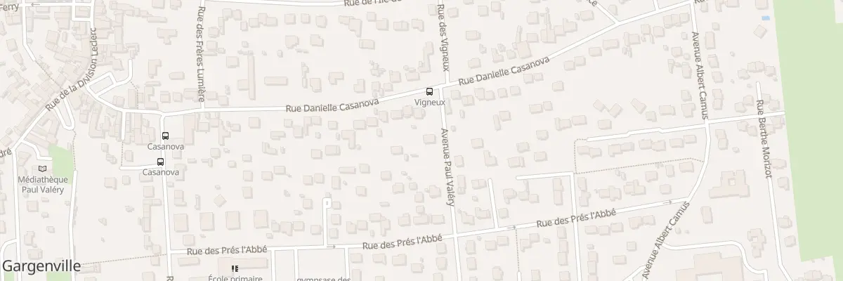 Plan du 39B Rue Daniele Casanova à Gargenville