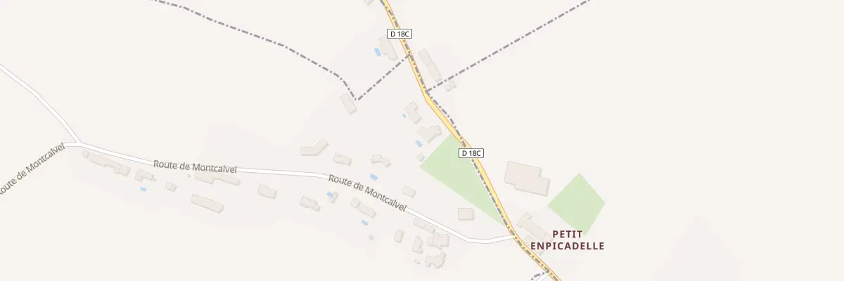 Plan du 1 Rte de Cambiac à Maurens