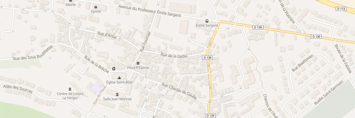 Plan du 17 Rue de la Geôle à Épône