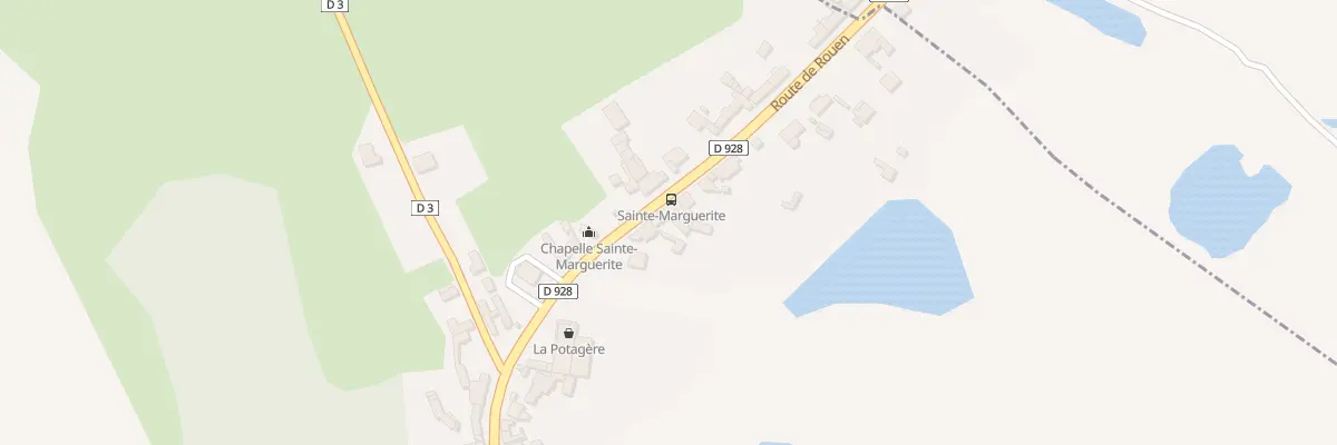 Plan du 20 Rte de Rouen à Mareuil-Caubert