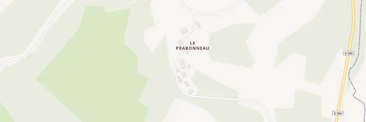 Plan du 5063 Le Prabonneau à L’Église-aux-Bois