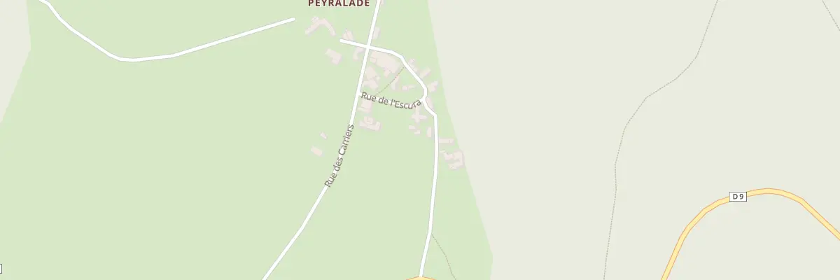 Plan du 5121 Peyralade à Roussayrolles