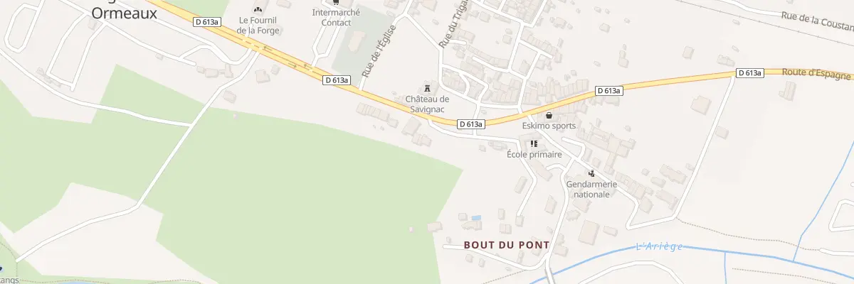 Plan du 5 Pl de la Mairie à Savignac-les-Ormeaux