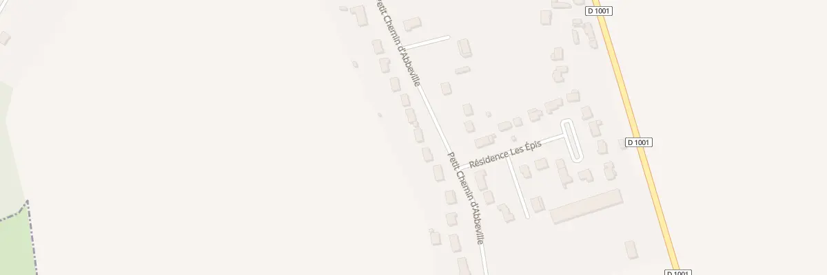 Plan du 22 Che Petit Chemin d’Abbeville à Buigny-Saint-Maclou