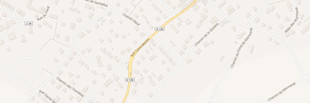 Plan du 49 Rue Saint Martin à Épône