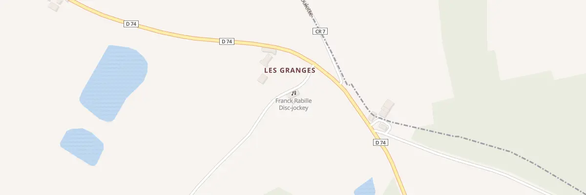 Plan du 5106 Les Granges à La Buxerette